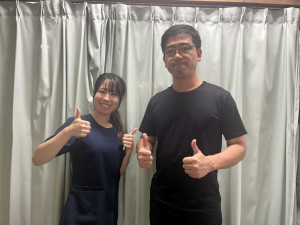 患者さん写真　T・M　ストレートネック　ふくらはぎ